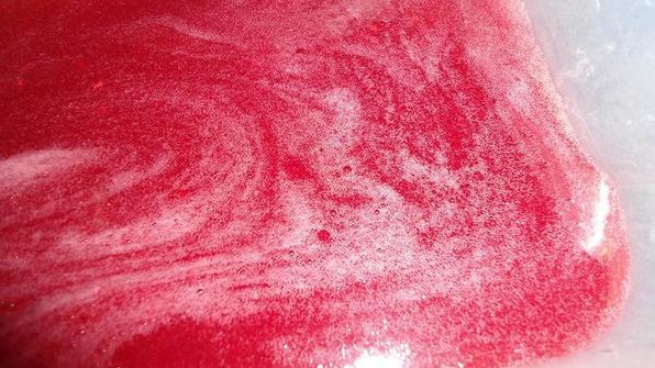 малиновый сорбет с шампанским