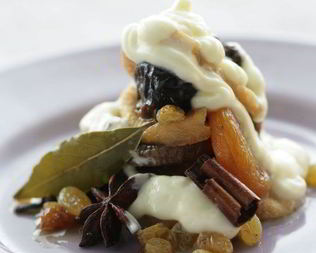 Марокканский десерт из сухофруктов