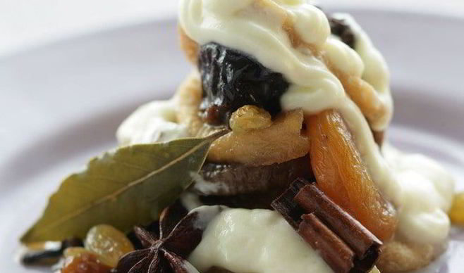 Марокканский десерт из сухофруктов