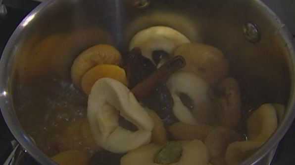 марокканский десерт из сухофруктов