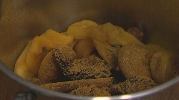 марокканский десерт из сухофруктов