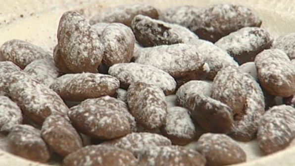 миндаль в шоколаде