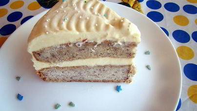 Банановый Торт-Мороженое