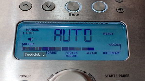 черничное мороженое