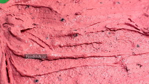 черничное мороженое