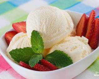 Домашнее мороженое без молока