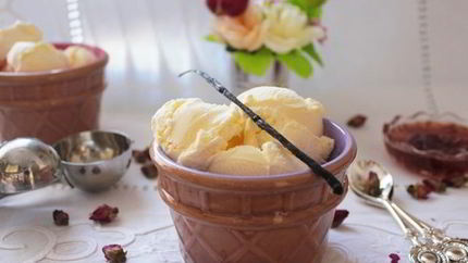 Домашнее мороженое пломбир