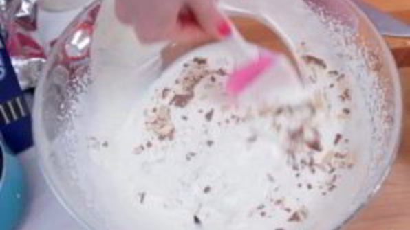 домашнее мороженое с киткат и орео