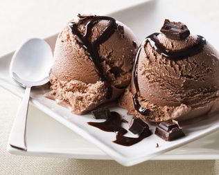 Домашнее шоколадное мороженое