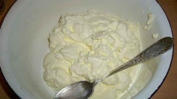 домашнее сливочное мороженое