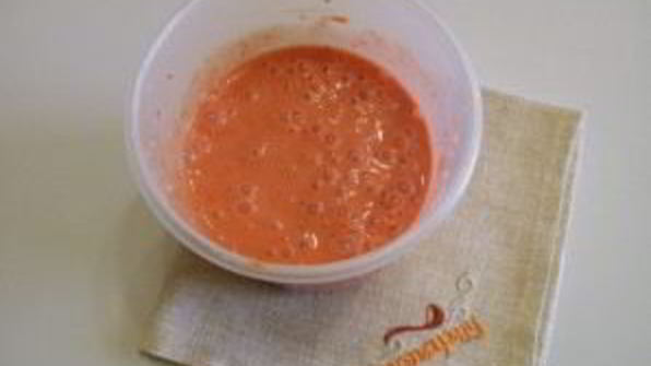 клубничное мороженое из йогурта