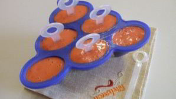 клубничное мороженое из йогурта