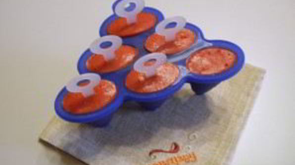 клубничное мороженое из йогурта