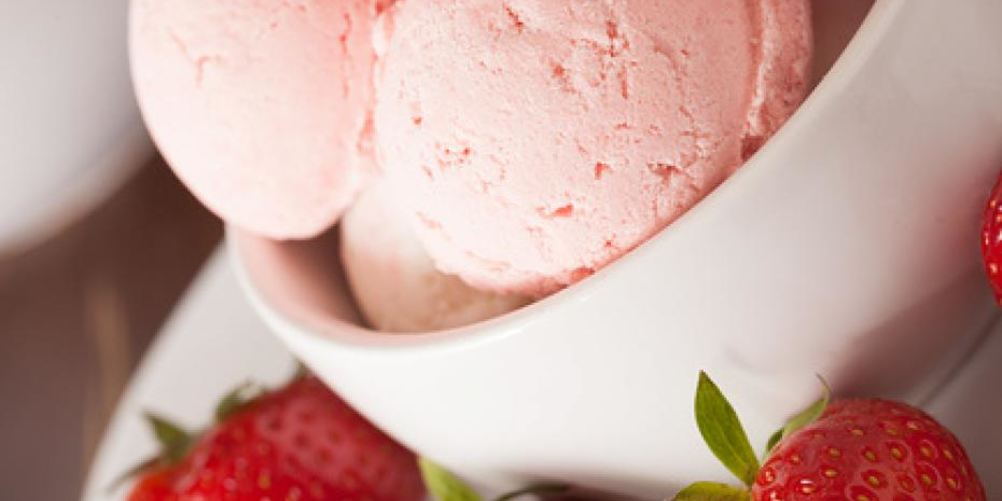 Рецепт клубничное мороженое
