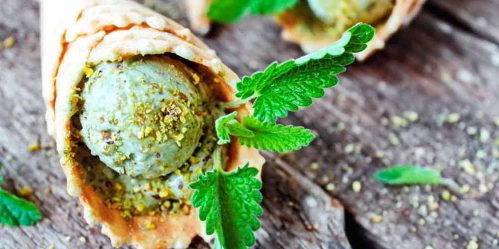 Рецепт лаймовое мороженое с чаем матча