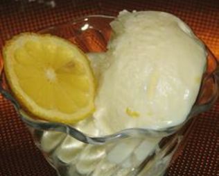 Лимонное мороженое