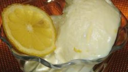 Лимонное мороженое