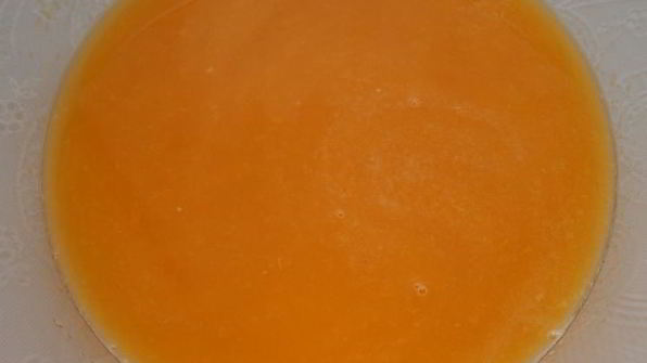 мандариновое мороженое