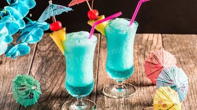 Мороженое Блю Кюрасао