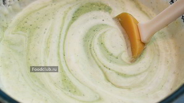 мороженое из базилика