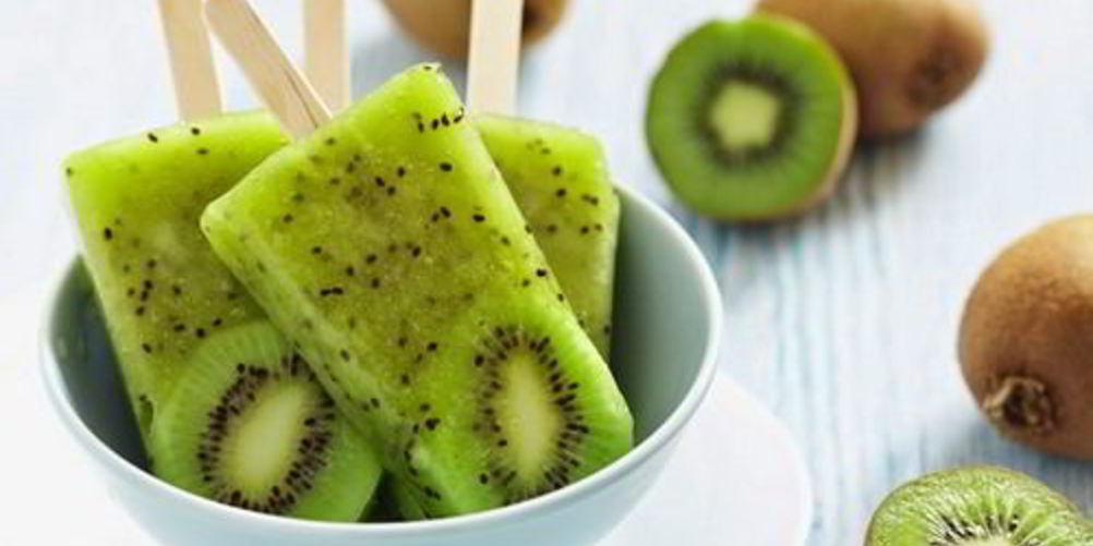 Рецепт мороженое из киви с соком апельсина