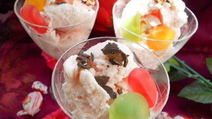 Мороженое из конфет