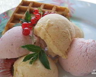 Мороженое из сгущенки