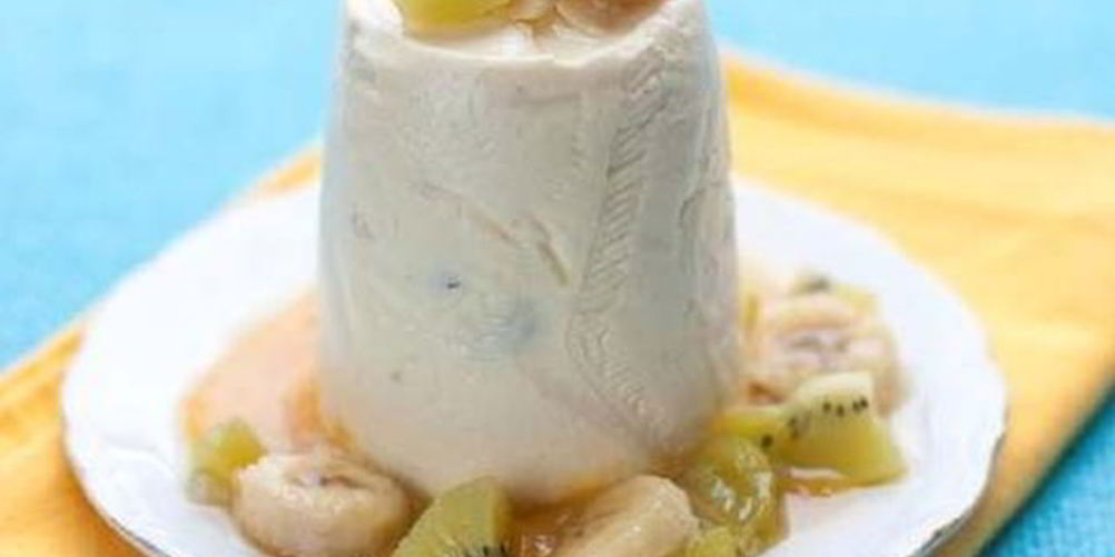 Рецепт мороженое из творога с медом и фруктами