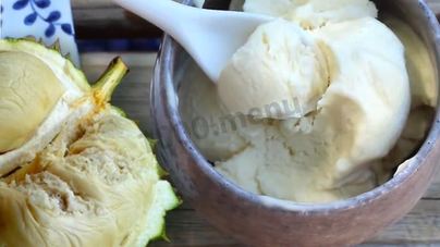 Мороженое с дурианом
