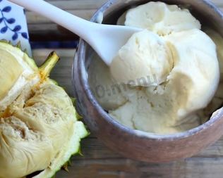 Мороженое с дурианом