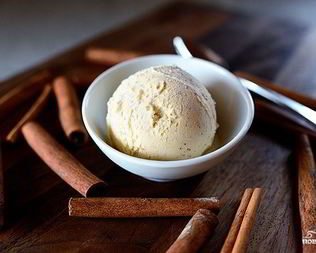 Мороженое с корицей