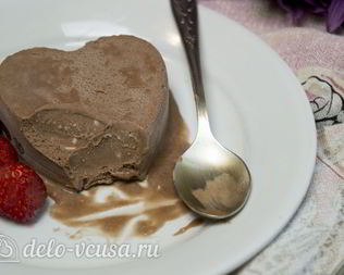 Мороженое с нутеллой