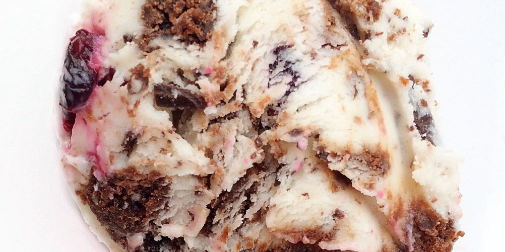 Рецепт мороженое со вкусом торта черный лес