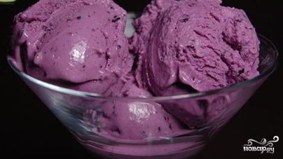 Мороженое в блендере