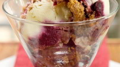 Мороженое Вишневый чизкейк