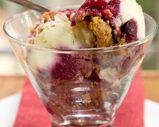 Мороженое Вишневый чизкейк