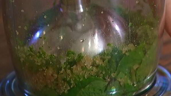 мятное мороженое