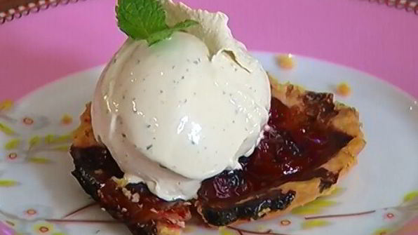 мятное мороженое