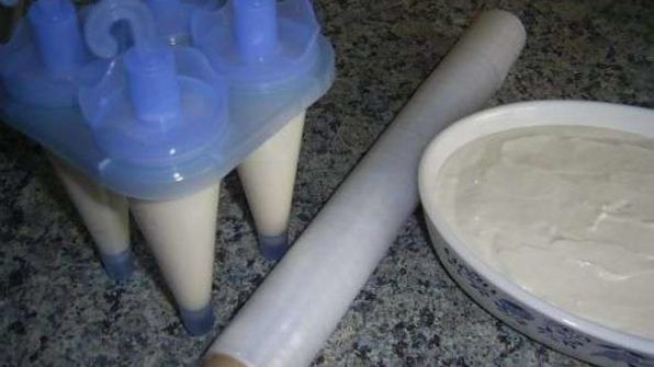 нежное мороженое из творога