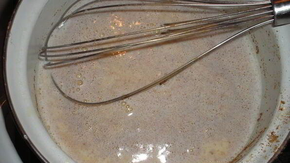 ореховое мороженое с корицей