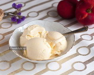 Персиковое мороженое