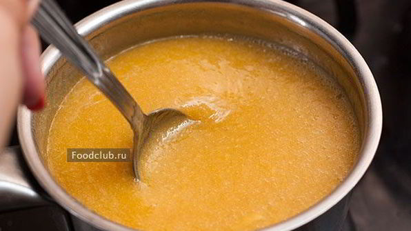 персиковое мороженое