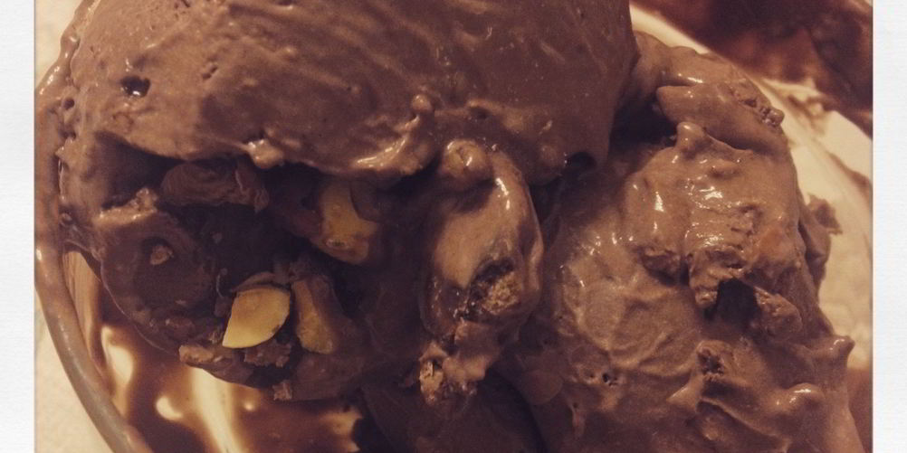 Рецепт шоколадно-ореховое мороженое