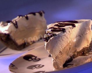 Шоколадный торт-мороженое