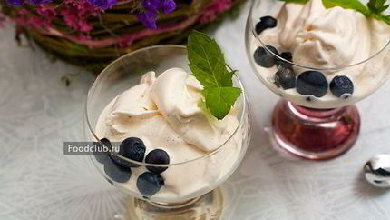 Сливочное мороженое