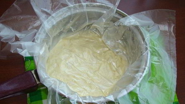 торт-мороженое арбуз