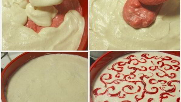 торт-мороженое розовые грезы