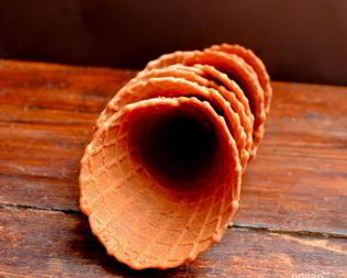 Вафельные стаканчики для мороженого