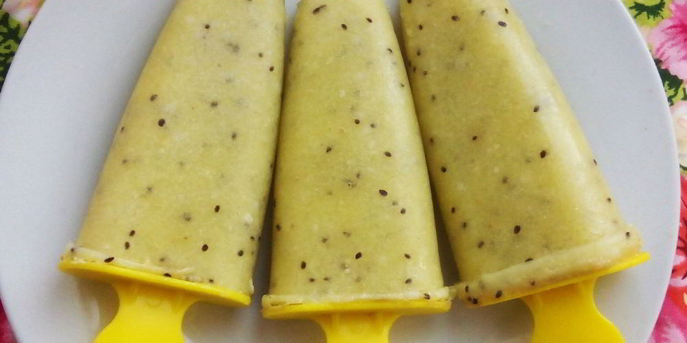 Рецепт веганское мороженое с киви