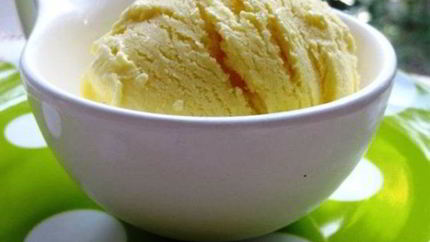 Яблочное мороженое